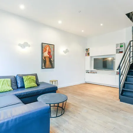 Bastille - Elegant Duplex Loft -6p דירה *