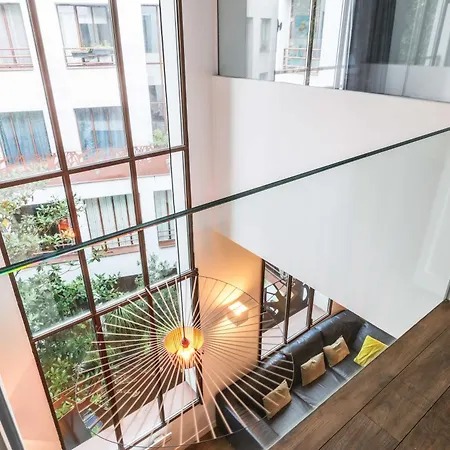 Bastille - Elegant Duplex Loft -6p Paris