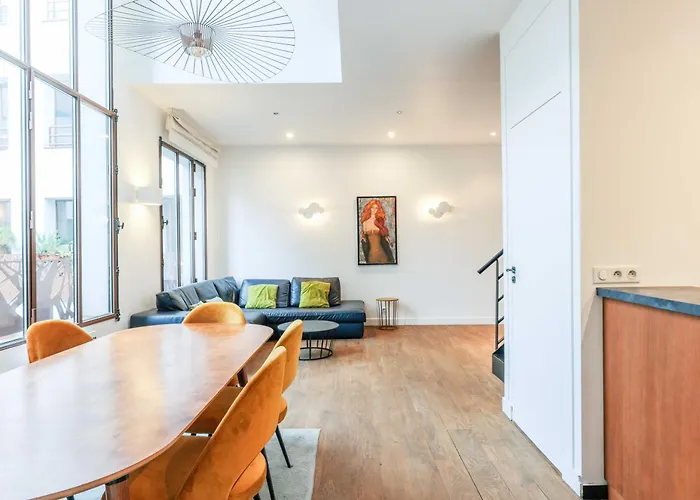 Bastille - Elegant Duplex Loft -6p Appartement Paris